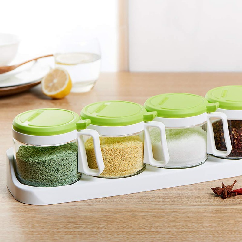 1Set Seasoning Box Set Seasoning Box Set Spice Jars Condiment