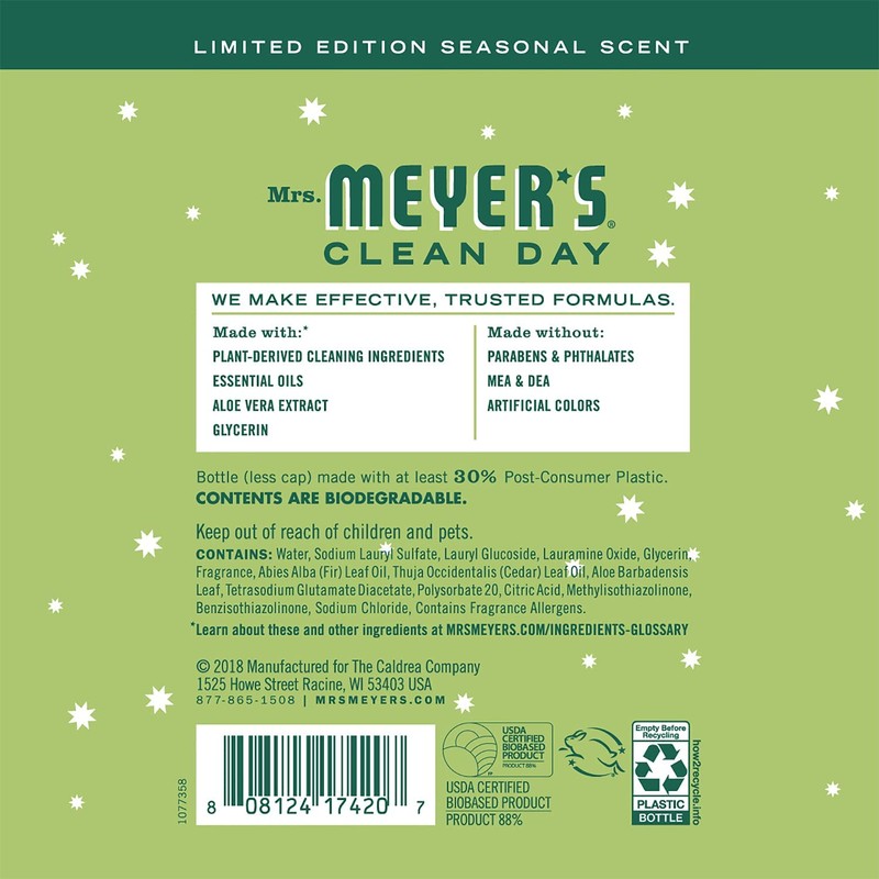 Mrs. Meyer's Iowa Pine Kitchen Set, Dish Soap | Hand