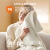 Bedsure Electric Blanket Full Size - Soft Flannel Heated Blanket,