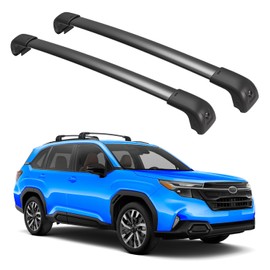 Soruci 300lbs Lockable Roof Rack Cross Bars Compatible with 2025 Subaru Forester Sport/Touring, Aluminum Roof Rails Crossbars for Rooftop Cargo Bars Luggage Rack Canoe Bike Snowboard