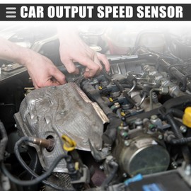 Motoforti Car Transmission Input Speed Sensor, for Ford F-150, Plastic, Black