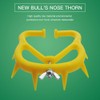 Plastic Calf Cow Cattle Nose Ring Weaning Weaner Anti Sucking