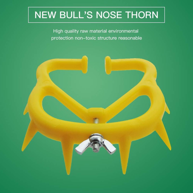Plastic Calf Cow Cattle Nose Ring Weaning Weaner Anti Sucking