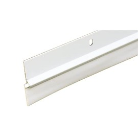 36" White Door Sweep for Gaps up to 1 1/8" USA Made (3 FT V-60) (White)