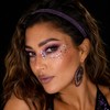 6Pcs Glitter Headbands Non Slip Running Headbands