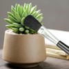 2 Pcs Diatomaceous Earth Duster Succulent Cleaning Brush, Plant Leaf