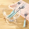 Darbie Angell Happy Collection Appetizer Forks, Set Of 4, Blue