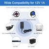 12V 1A Power Supply, AC 100-240V to DC 12V Adapter
