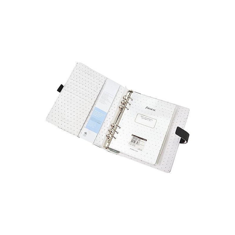 Filofax Moonlight 22-022655 A5 Organiser Black 2023