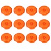 12pcs Arcade Button Cover Replace Mechanical Push Button Cover for