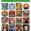 DIY Punch Needle Kits for Beginners Cute Cartoon Koala Portrait