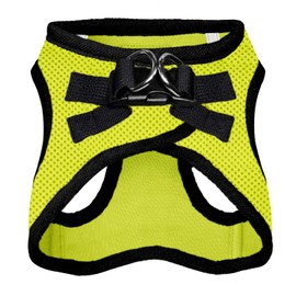 Best Pet Supplies Voyager Step-in Air Dog Harness - All Weather Mesh Step in Vest Harness for Small and Medium Dogs Lime Green Base, XXS (Chest: 11.5-13")