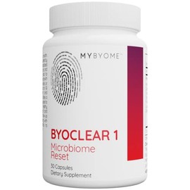 Systemic Formulas MyByome ByoClear 1 - Microbiome Reset. 30 Capsules. Digestion Health. Clinical Strength Herbal Complex