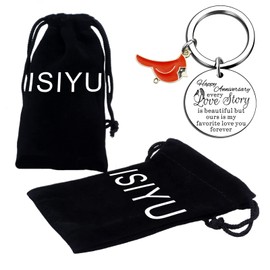 isiyu Valentines Day Gifts for Boyfriend Girlfriend Wife Husband Cardinal Gifts Couples Christmas for Him Her Anniversary Wedding Romantic Marriage Gifts for Fiance Fiancee Wife Husband