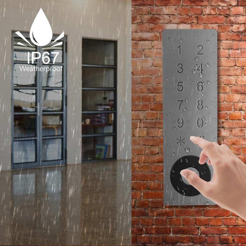 R372 Metal Waterproof Home Wiegand Card Password Door Entry Access