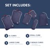 Extra Large Compression Packing Cube 6 Piece Set (Navy)
