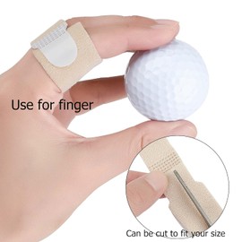 LDATY 6 PCS Hammer Toe Straighteners, Broken Toe Wraps, Hammer Toe Separators Splint, Toe Bandage, Hammer Toe Corrector, Toe Cushioned Bandages warp for Overlapping Toes, Broken Toes & Hammer Toe