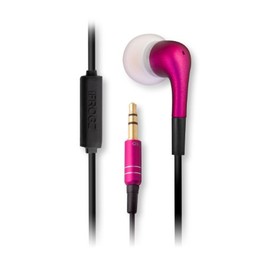 Earpollution EP-LB-MIC-PINK Luxe MicroBud with Mic - Retail Packaging - Pink