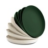 Nook Theory Reusable Wheat Straw Plates 8 Pcs - Non