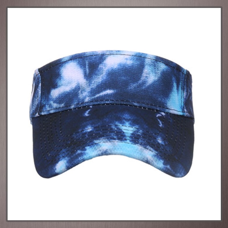 One Limitation CP357 Marble Pattern Visor, Cap, Hat, Running, Outdoors,