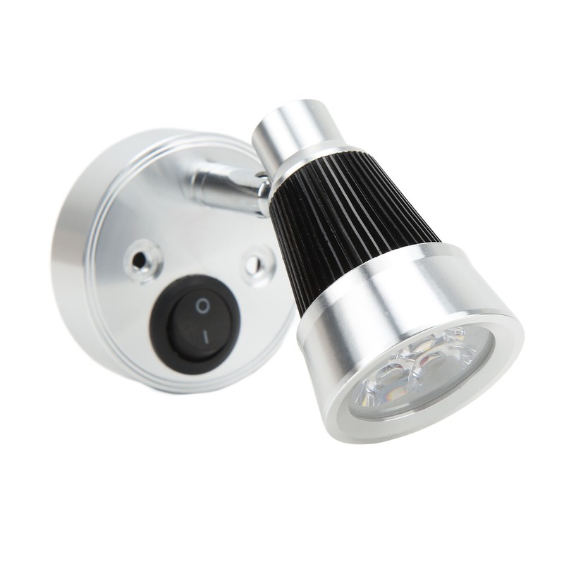 LED Swivel Reading Light 90° Adjustable RV Spotlight Interior Lighting