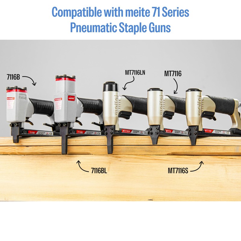 meite 22 Gauge 71 Series 3/8" Crown Wide 3/8" Leg