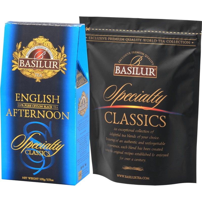 Basilur English Afternoon - 100g Loose Leaf Ceylon Black Tea