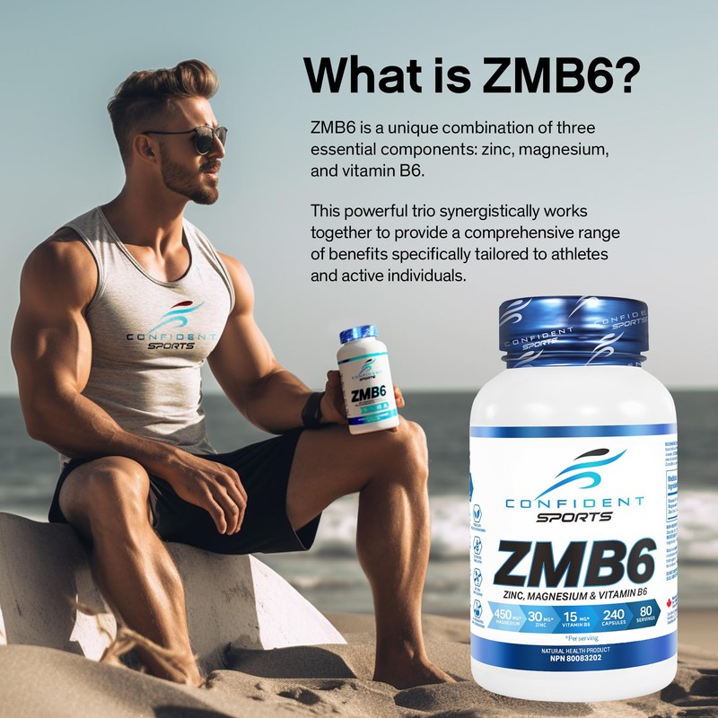 CONFIDENT SPORTS - ZMB6-100% Pure - Maximum Strength + Absorption