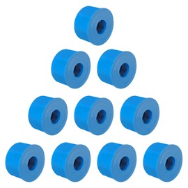uxcell 10 Pcs PVC DWV Reducer Bushing 2" x 3/4"(Socket x Socket) Thread Coupling Connectors PVC Pipe Reducer Adapter Fitting for Pipe Connecting Home Sewer Plumbing, Blue