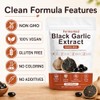 Fermented Black Garlic Extract, Natural Black Garlic Capsules, Odorless Garlic