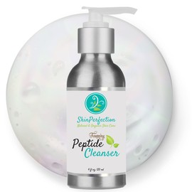Skin Perfection Foaming Peptide Cleanser Ewg Verified Healthy Boost Amaranth Natural Amino Acids & Botanicals Soothing Facial Cleanser Face Wash Foam 4 Oz
