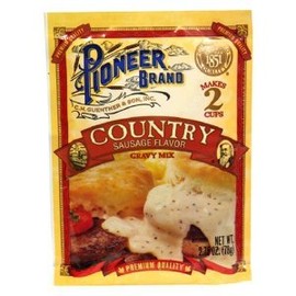 Pioneer Country Sausage Gravy Mix 2.75 oz. (6 Packs)