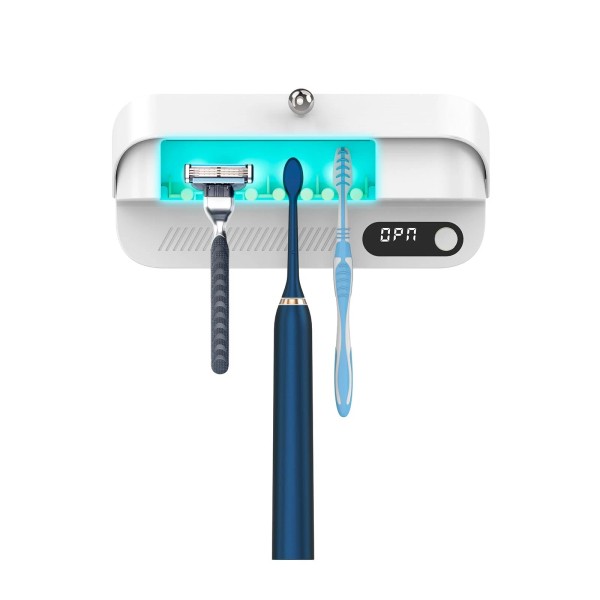 Starwin Toothbrush and Manual Razor Cleaner, Fan Drying Function, Wall