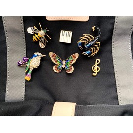 K17 Bird Brooch Animal Brooch, Metal