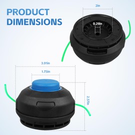 KLS124-03 0.080" Dual Line Trimmer Head for Kobalt 24V Trimmer