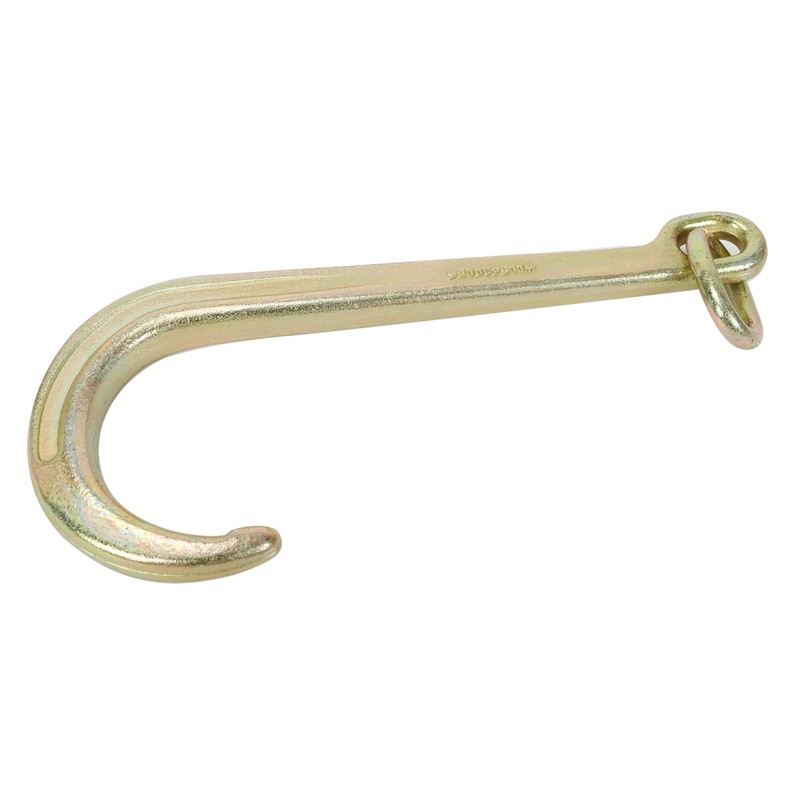 Gooeap Yellow Zinc Plated 15" Inch J Hook Heavy Duty