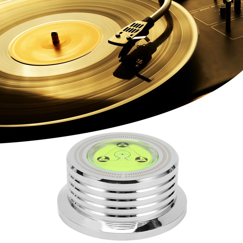 Record Weight Stabilizer Professional 50Hz 45rpm Vinyl Turntable Disc Stabilizer