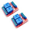 HiLetgo 2pcs DC 12V 2 Channel Relay Module with Isolated