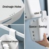 MORNITE 3 Pcs Hanging Shower Basket Caddy, Portable Walll Storage