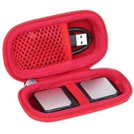 Khanka Hard Case Replacement for AliveCor Kardia Mobile ECG/KardiaMobile 6L EKG (Red)