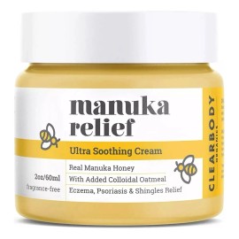 Manuka Relief,crema Para Acne, Psoriasis, Dermatitis Neutra