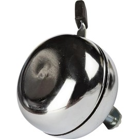 Maxi Universal Fahrradklingel Stahl verchromt Durchmesser 6,8