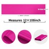 10-Pack Hot Pink Satin Table Runner 12 x 108 Inch