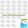 laffeya 30 pack Shredder Oil Sheets, Shredder Lubricant Sheets, Paper