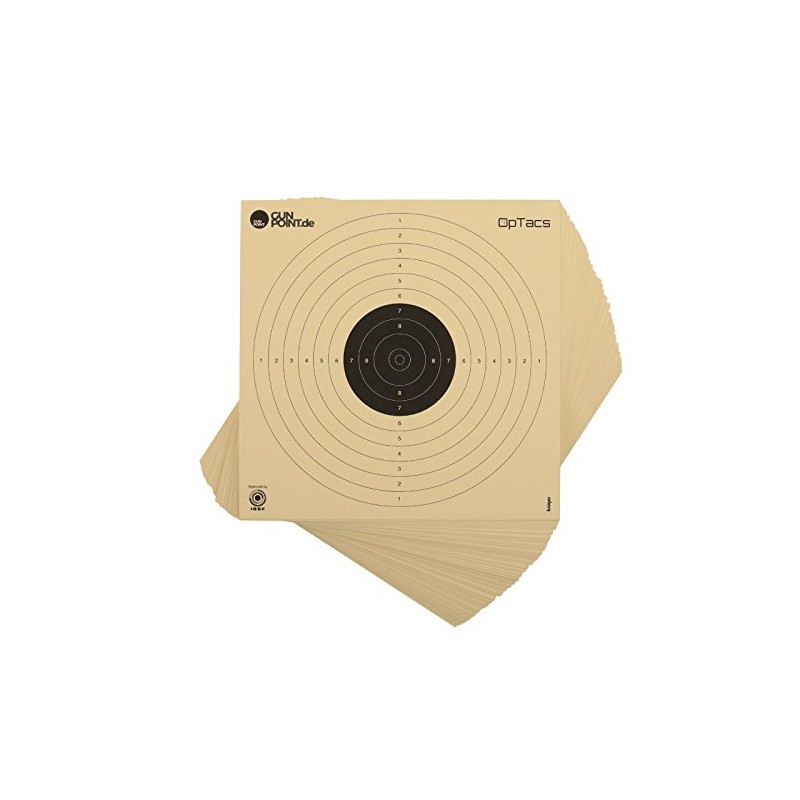 Pack of 50 OpTacs Air Gun Discs 17 x 17
