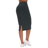 THE GYM PEOPLE Women's High Waist Tummy Control Pencil Skirts