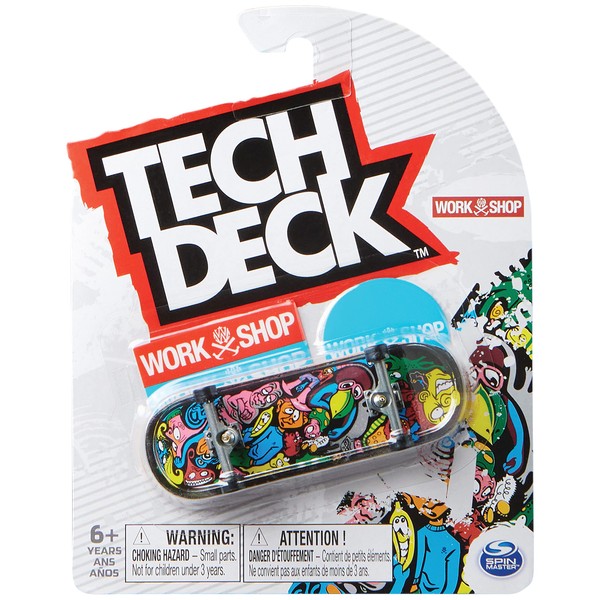 Tech Deck 96mm Fingerboard With Authentic Designs, For Ages 6 And Up (styles Vary, One Picked At Random)