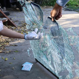 Bracelet Car Window Breaker - Tactical Tungsten Carbide Glass Breaker for Men, Emergency Escape Tool for Car, EDC Wrist Strap (2 Pack)