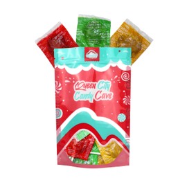 Assorted Caramel Apple Lollipops, Delicious Fall Flavored Caramel Apple Suckers Bulk, by Queen City Candy Cave (2 Pound)