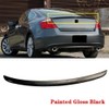 MUTUSAISI Gloss Black Rear Trunk Lip Spoiler Wing Compatible with